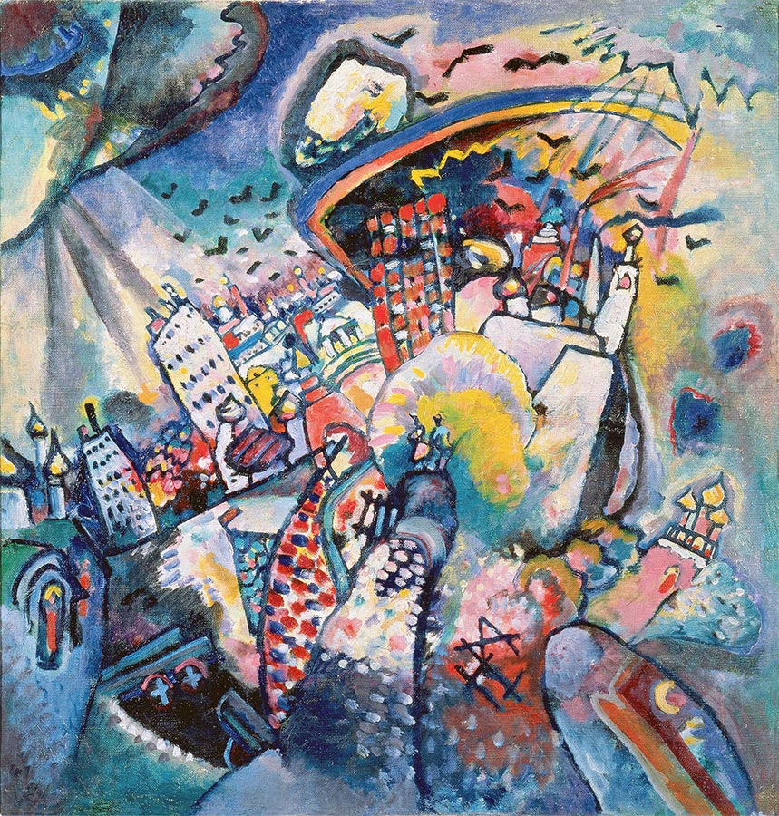 Wassily Kandinsky - Moscow I