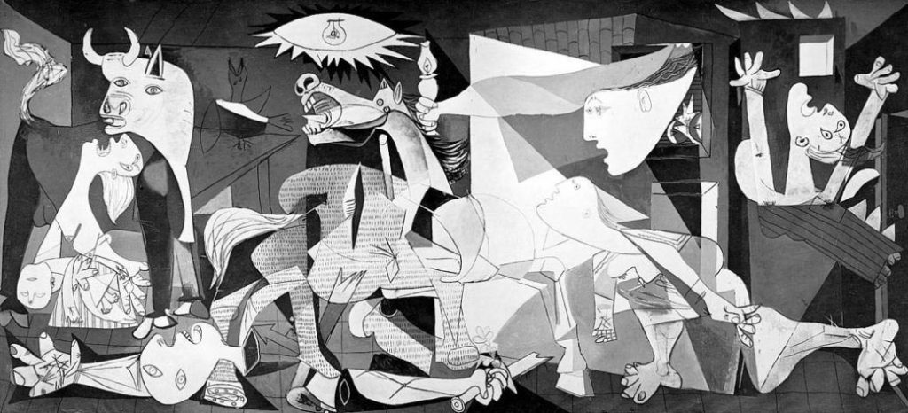 Guernica - Pablo Picasso - Resim Analizi - 1937